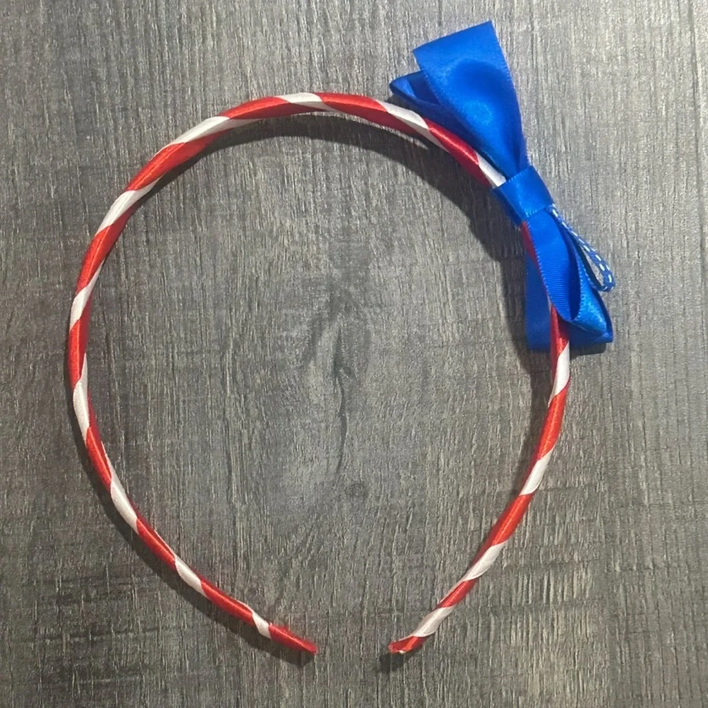 💞 New Americana Red, White & Blue Kids Patriotic Headband